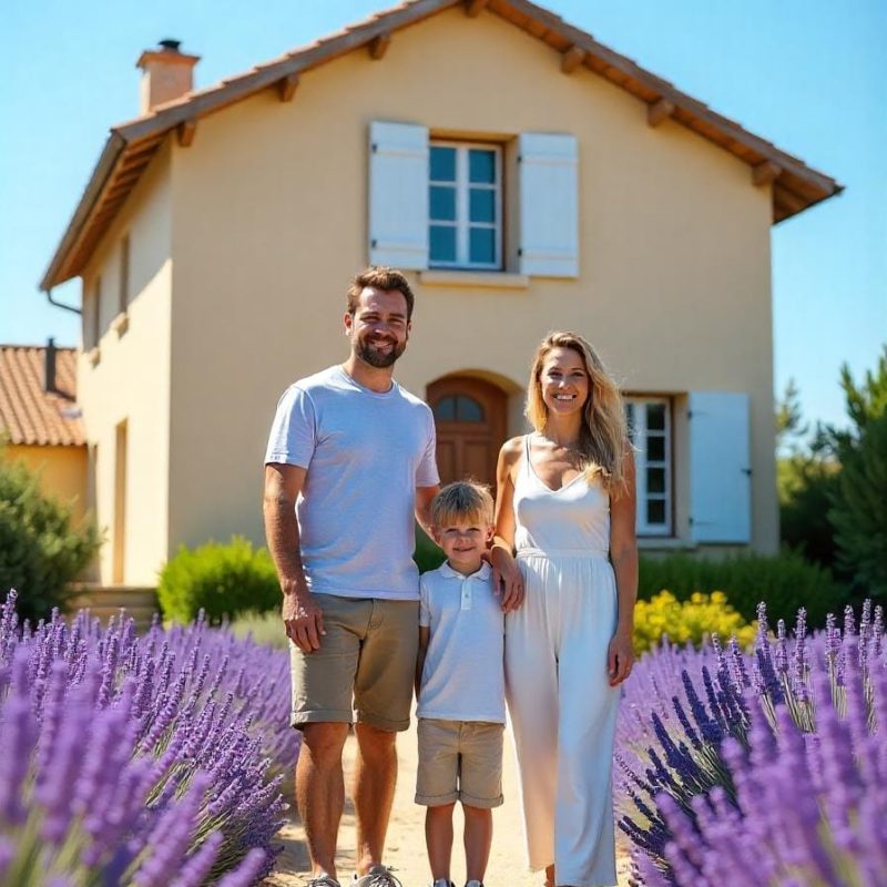 famille heureuse rénovation globale